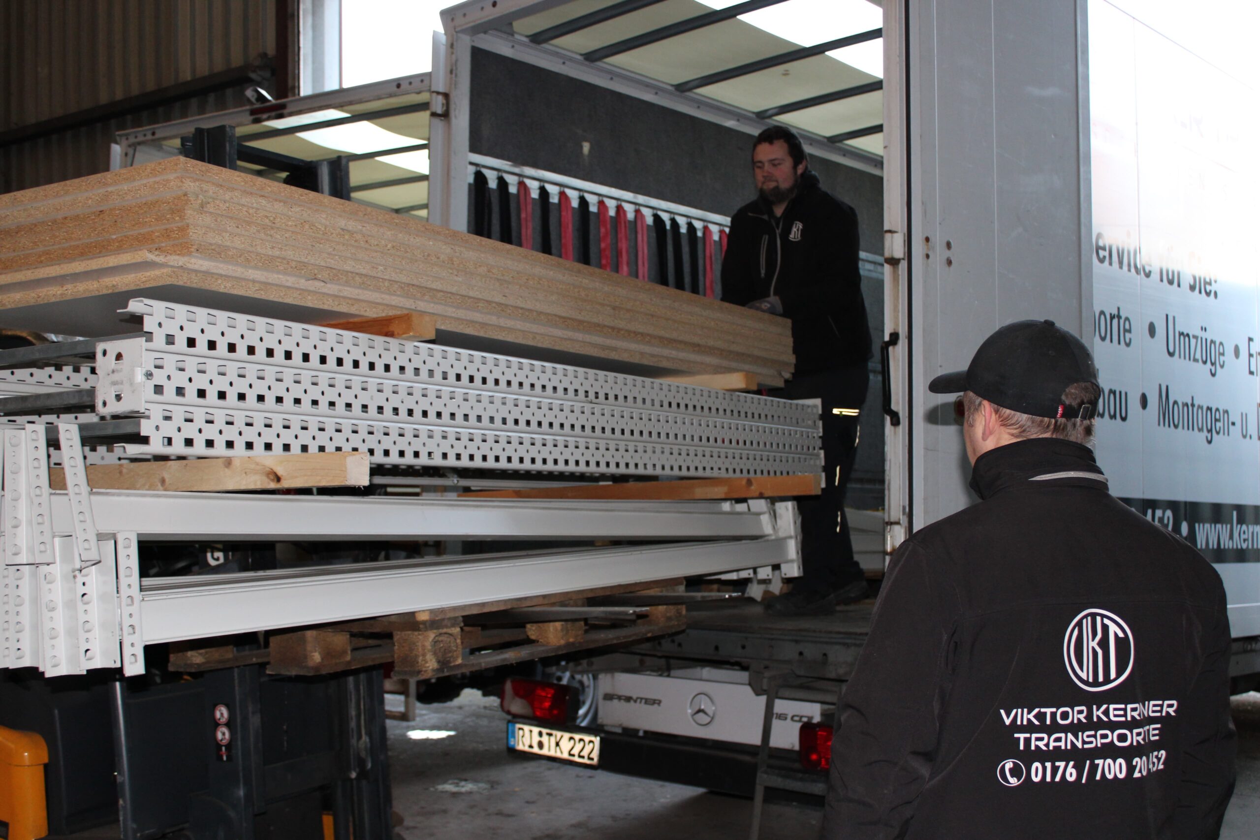 Materialtransport für Handwerksbetriebe